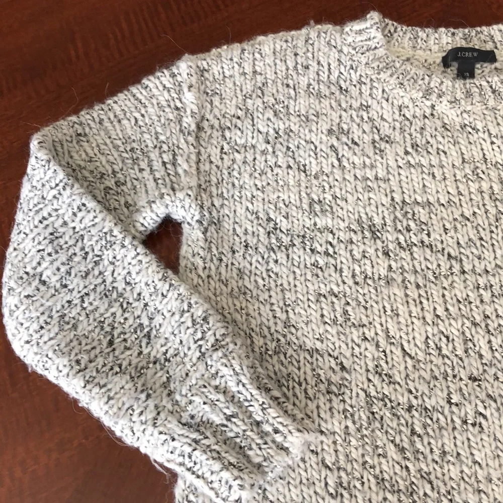 J. Crew Marled Drop-Shoulder‎ Sweater ☃️